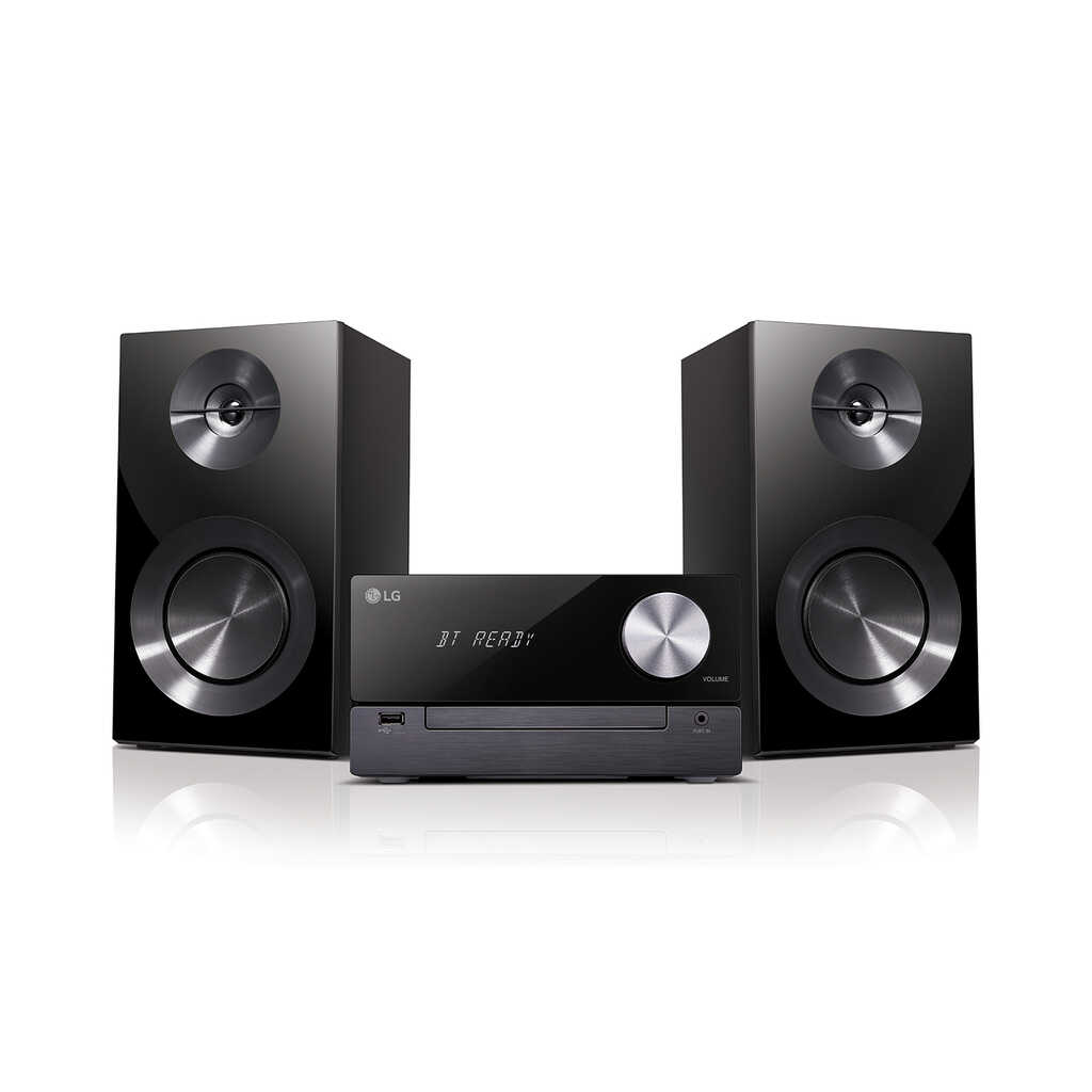 MICROCADENA MUSICA LG CM2460 100 W NEGRO