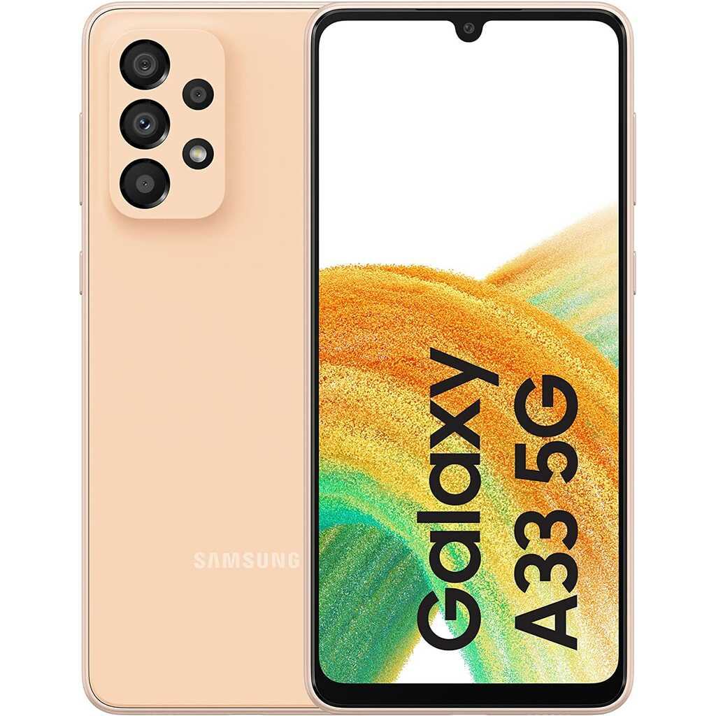 SMARTPHONE 6,4" SAMSUNG GALAXY A33 5G 128GB NARANJ