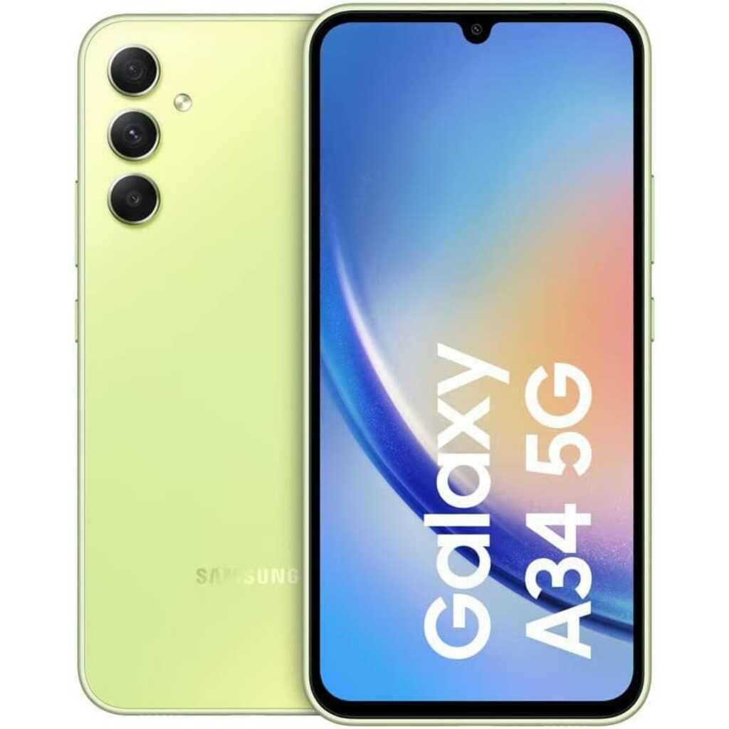SMARTPHONE 6,6" SAMSUNG GALAXY A34 256+8 GB VERDE