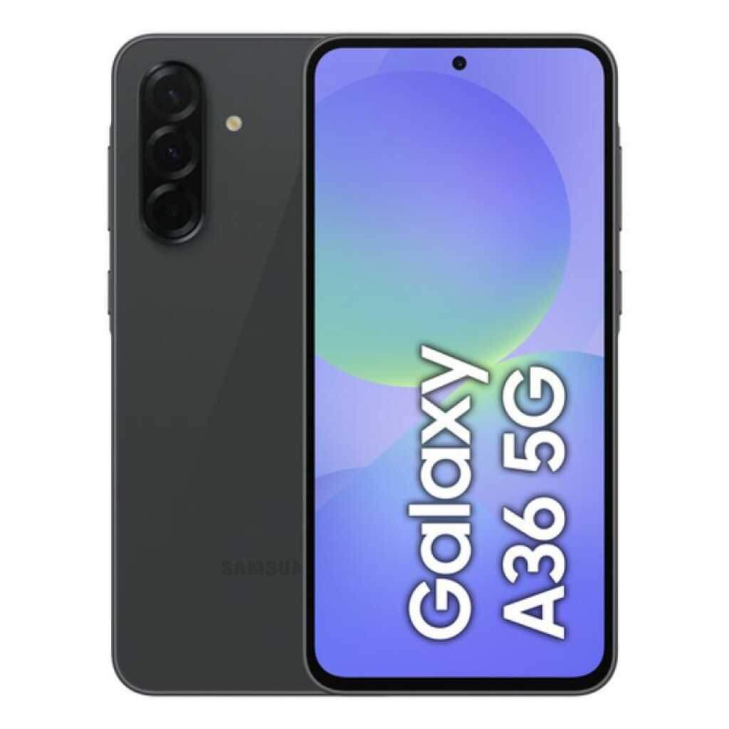 SMARPTHONE 6,7" SAMSUNG GALAXY A36 256+8 GB NEGRO