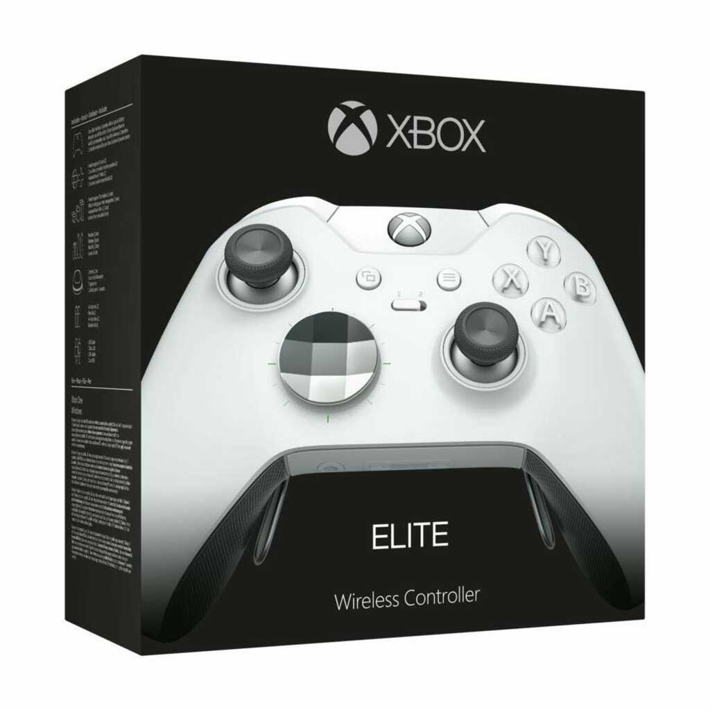 MANDO WIRELESS ELITE EDICION ESPECI.BLANCO XBOXONE