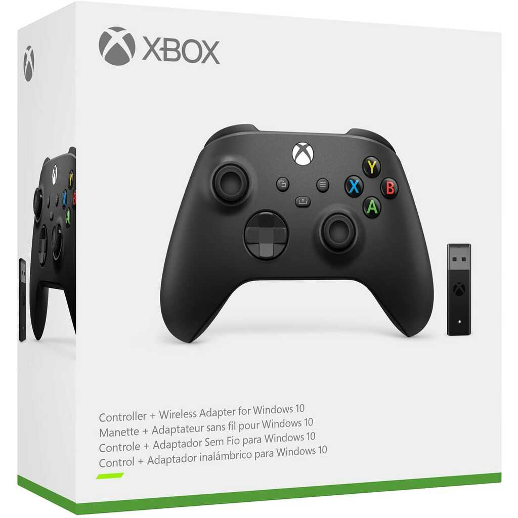 MANDO PC XBOX SERIES +ADAPTADOR WIRELESS MICROSOFT