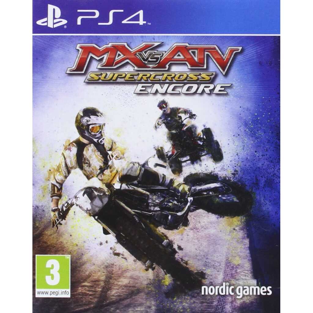 PS4 MX VS ATV SUPERCROSS ENCORE EDITION