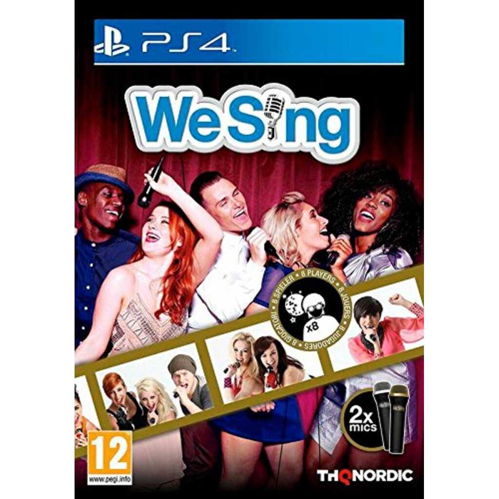 PS4 WE SING + 2 MICROS