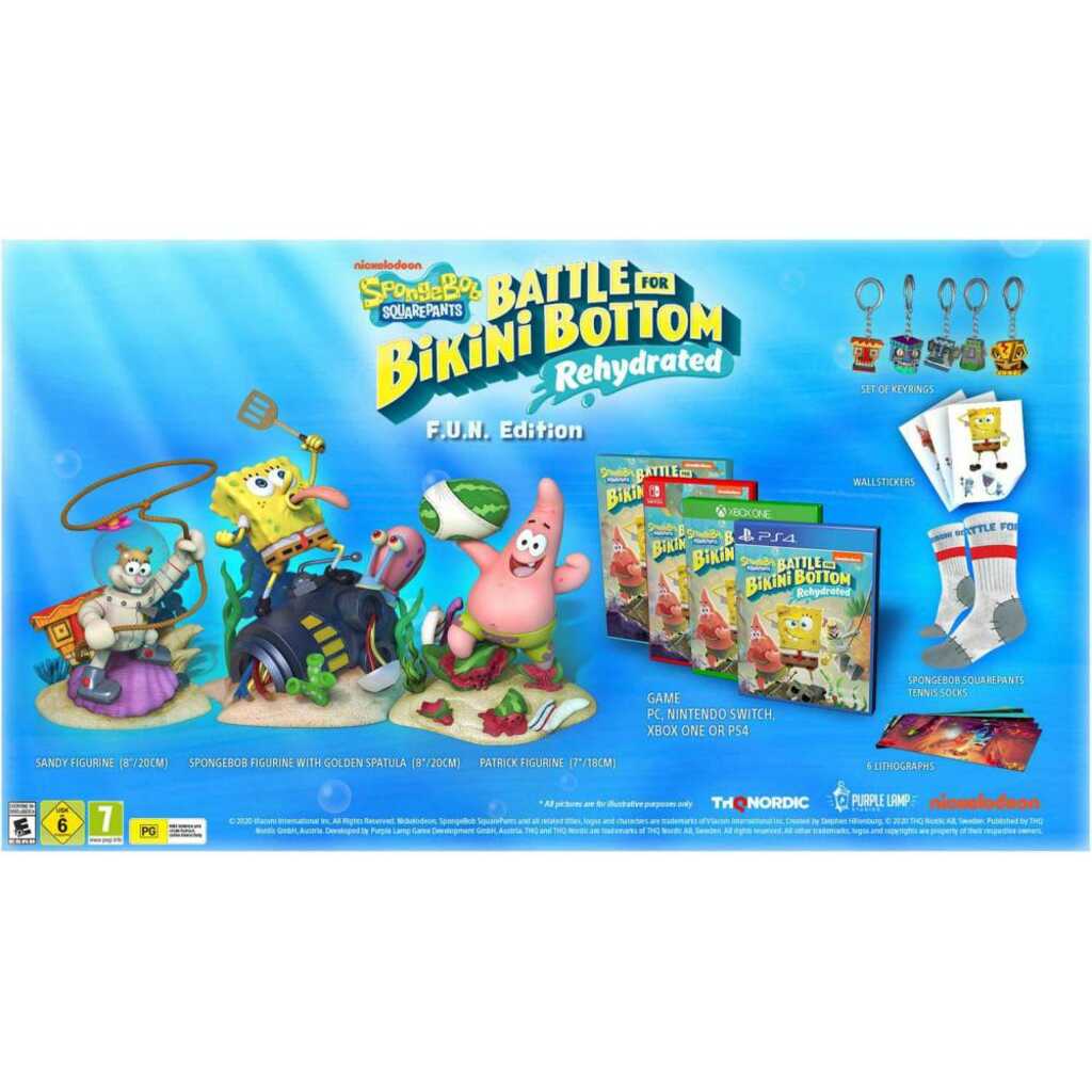 PS4 BOB ESPONJA: BATTLE FOR BIKINI - F.U.N. EDITIO