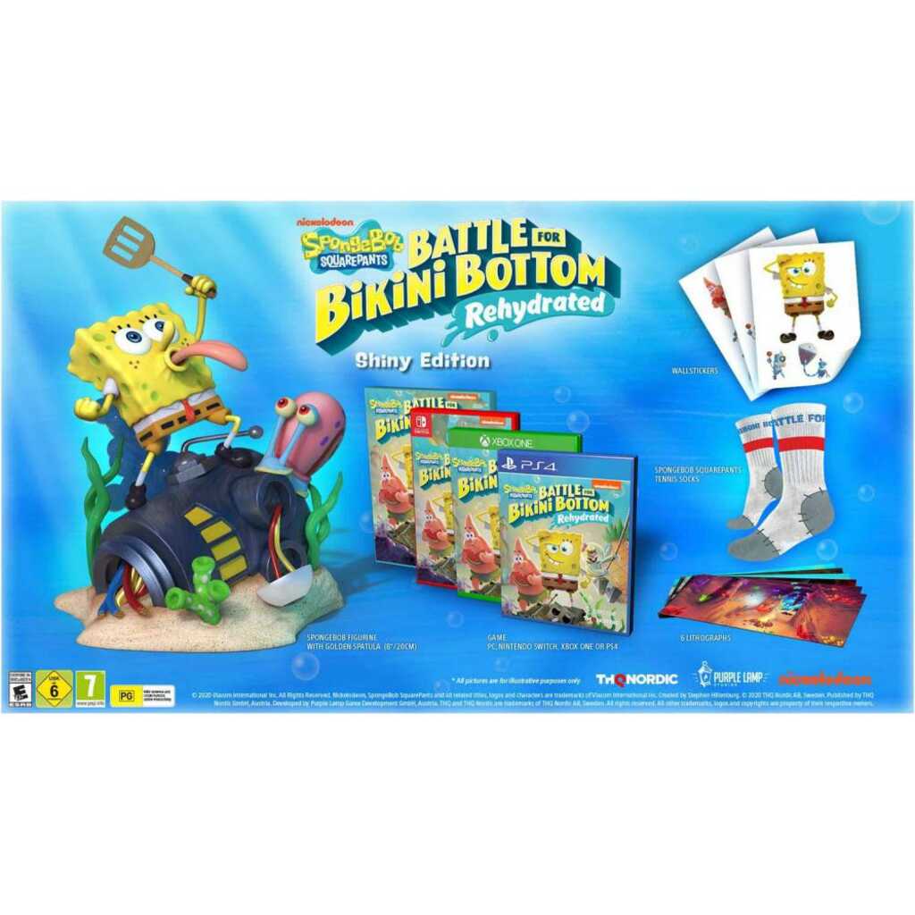XBOXONE BOB ESPONJA: BATTLE FOR BIKINI - SHINY ED.
