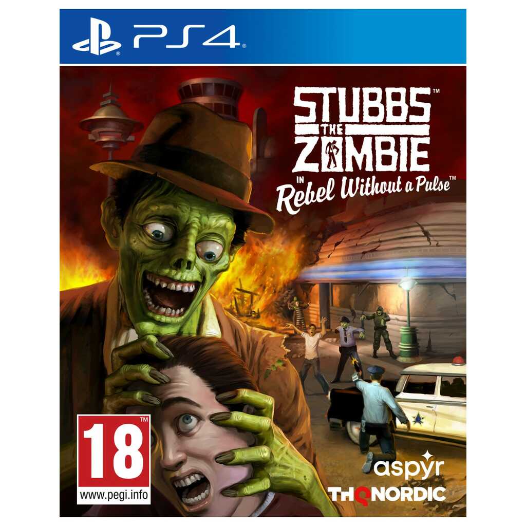 PS4 STUBBS THE ZOMBIE: REBEL WITHOUT A PULSE