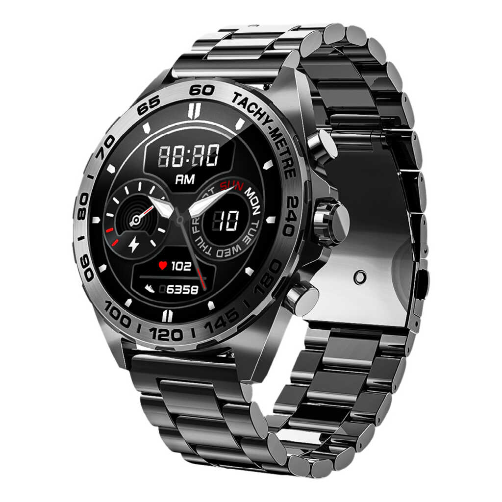 SMARTWATCH 1,43" BEAFON 501 STAINLESS STEEL