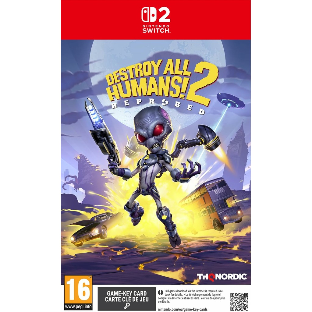 SWITCH2 DESTROY ALL HUMANS 2 REMAKE
