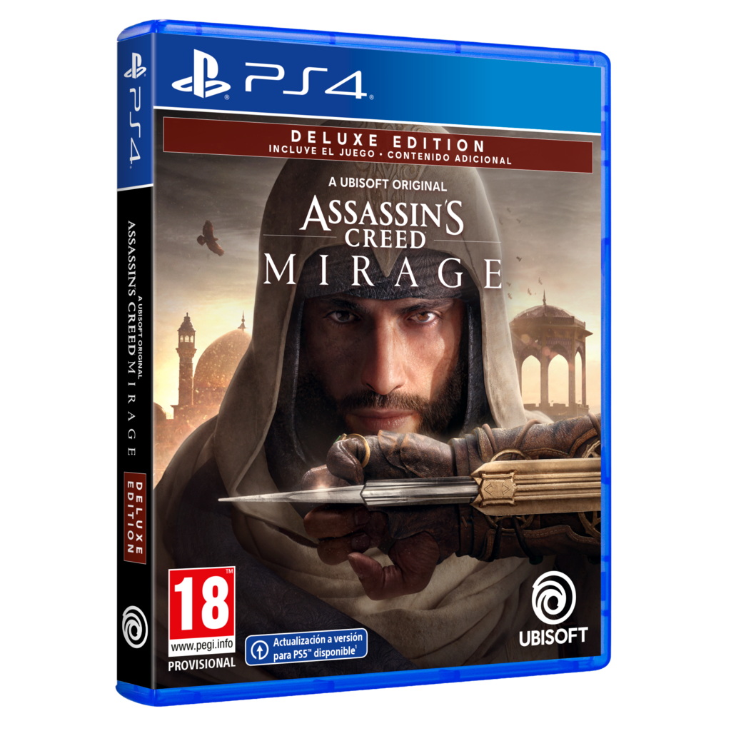 PS4 ASSASSINS CREED MIRAGE DELUXE EDITION