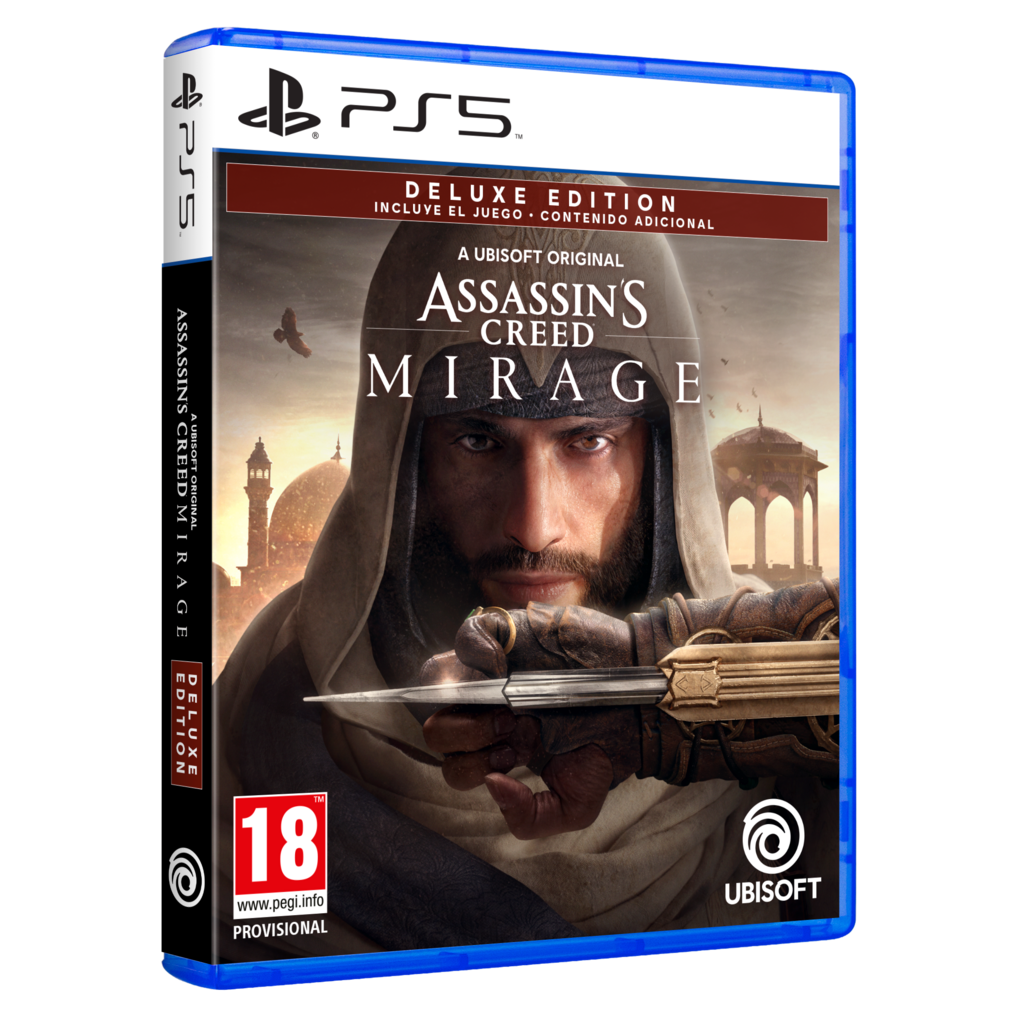 PS5 ASSASSINS CREED MIRAGE DELUXE EDITION