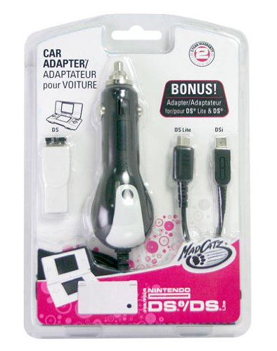 CARGADOR CORRIENTE COCHE NDSL-NDSI-XL-3DS MADCATZ