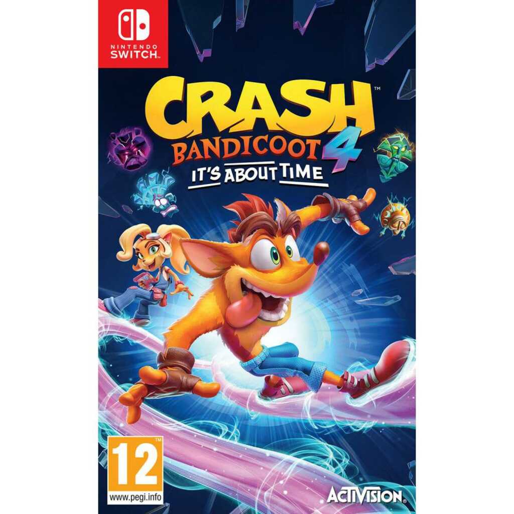 SWITCH CRASH BANDICOOT 4 IT'S ABOUT TIME (PROMO)