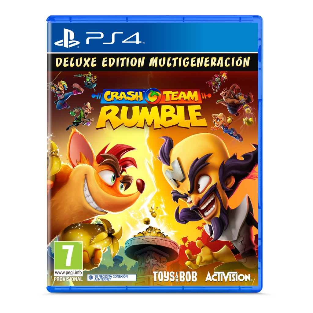 PS4 CRASH TEAM RUMBLE DELUXE EDITION