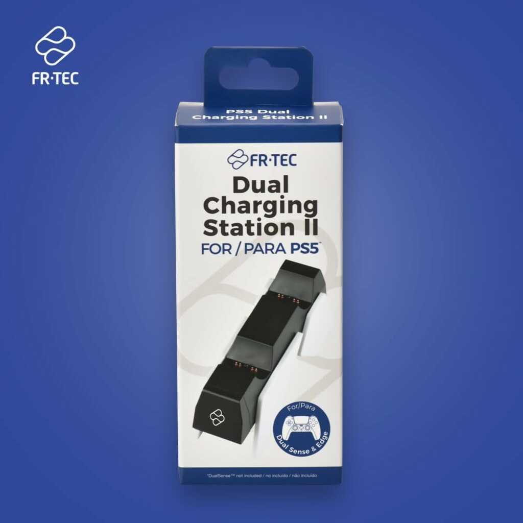 ESTACION DE CARGA MANDOS DUALSENSE PS5 FR-TEC