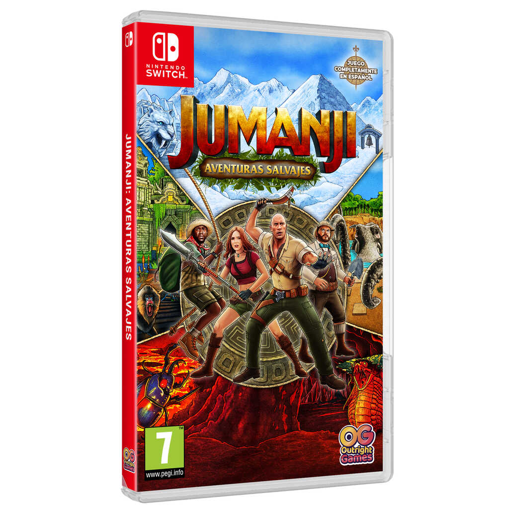SWITCH JUMANJI AVENTURAS SALVAJES