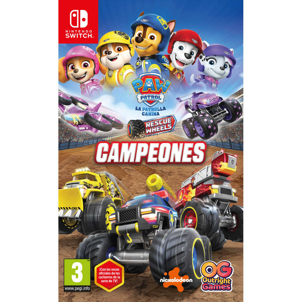 SWITCH PAW PATROL: RESCUE WHEELS CAMPEONES