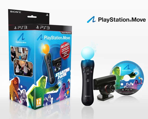 STARTER PACK MOVE (CAMARA + MOTION CONTROLLER) PS3