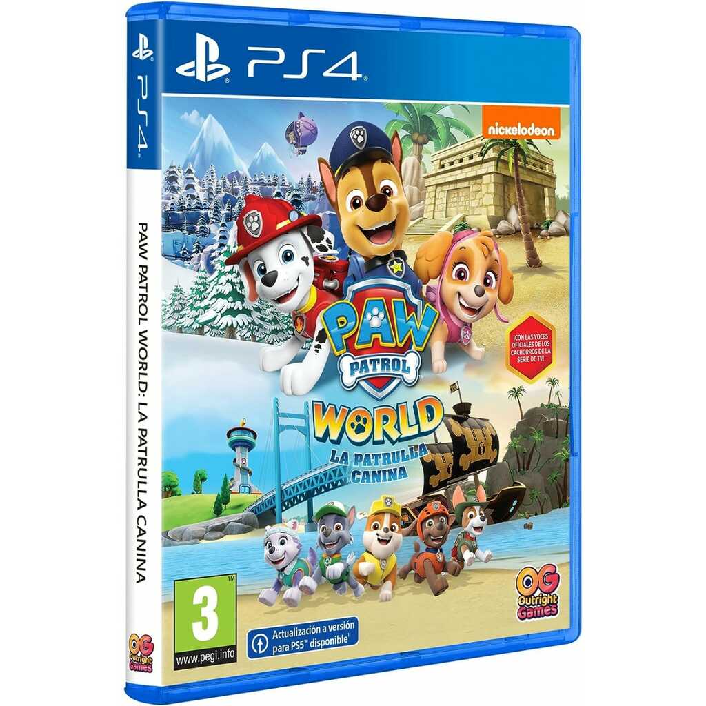 PS4 PAW PATROL WORLD