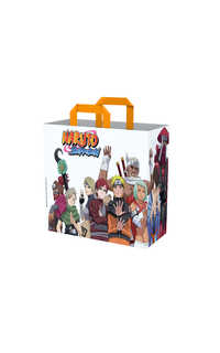 BOLSA NARUTO SHIPPUDEN 40x45x20 CM MATERIAL RECICLADO