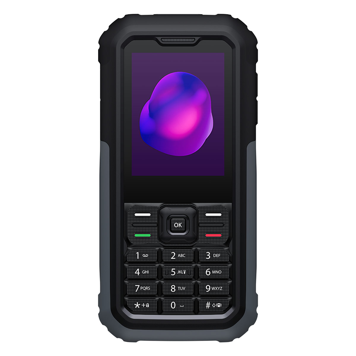 TELEFONO MOVIL TCL 3189 6 1 CM (2.4") NEGRO GRIS