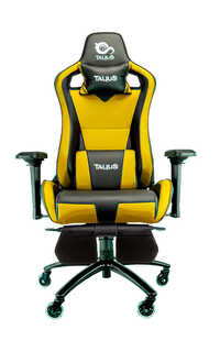 SILLA GAMING TALIUS AMARILLA CON ASIENTO ACOLCHADO