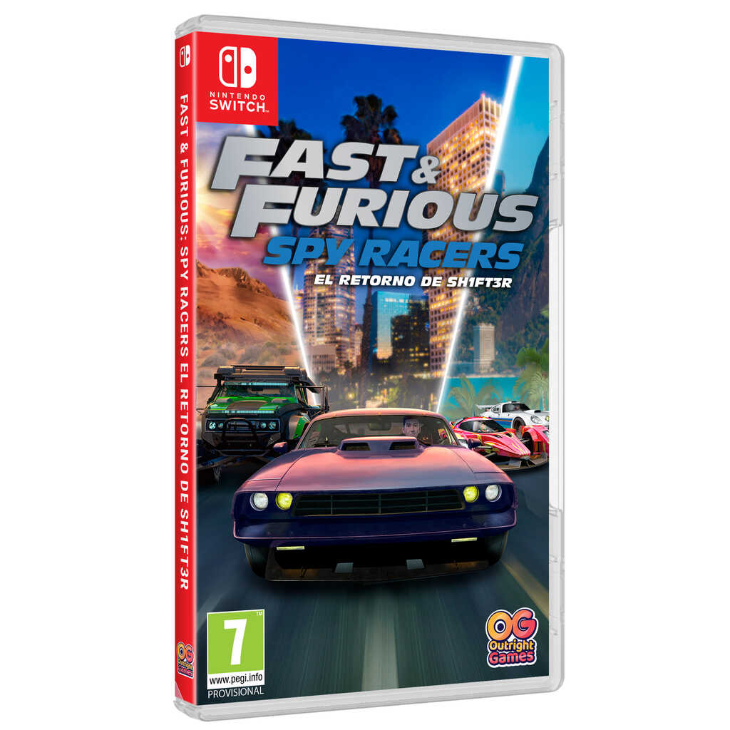 SWITCH FAST & FURIOUS SPY RACERS: RISE OF SH1FT3R