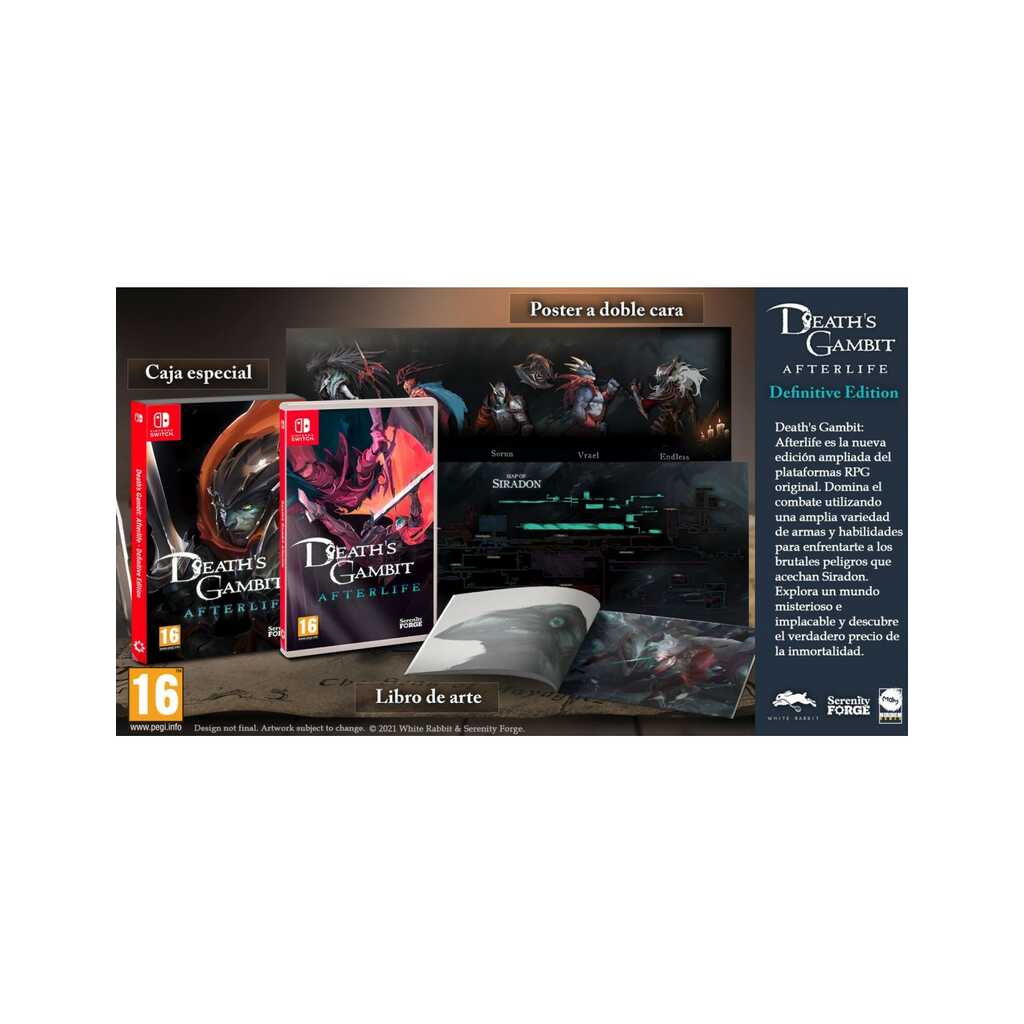 SWITCH DEATH'S GAMBIT AFTERLIFE DEFINITIVE EDITION