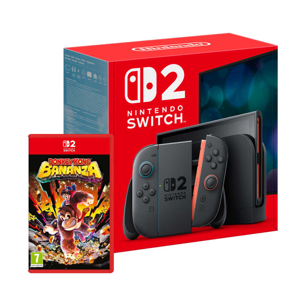 CONSOLA NINTENDO SWITCH 2 + DONKEY KONG BANANZA