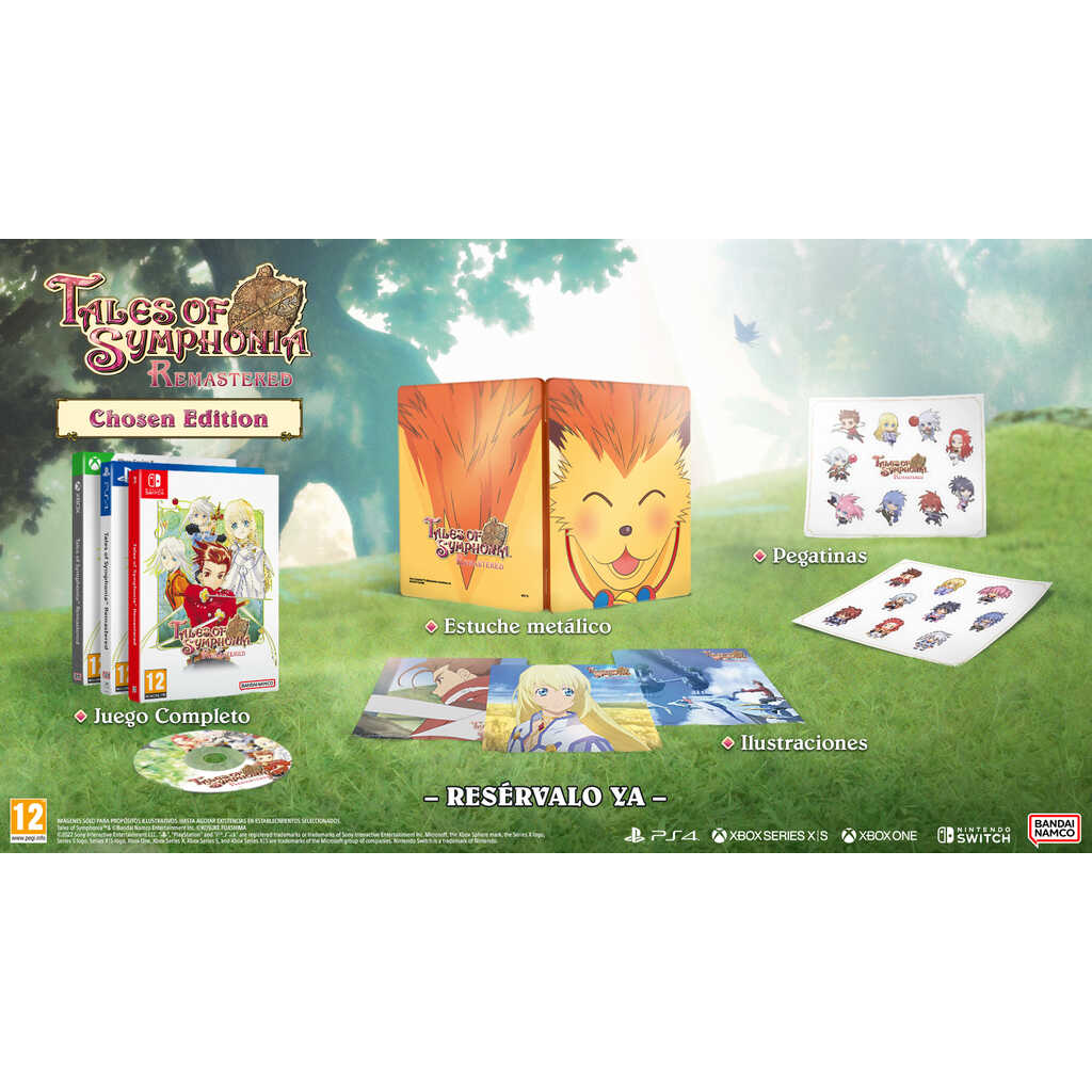 XBOXX TALES OF SYMPHONIA REMASTERED - CHOSEN ED.