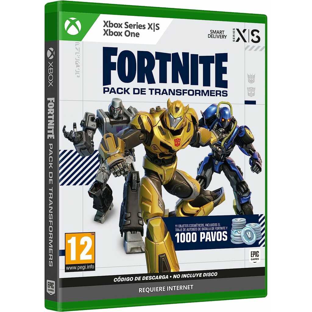 XBOXX FORTNITE PACK DE TRANSFORMERS