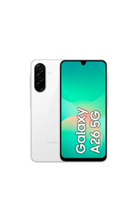 SMARTPHONE 6,7" SAMSUNG GALAXY A26 8+256 GB SIM DOBLE ANDROID 15 5G 5000 MAH BLANCO