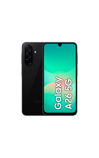 SMARTPHONE 6,7" SAMSUNG GALAXY A26 8+256 GB DOBLE SIM ANDROID 15 5G 5000 MAH NEGRO