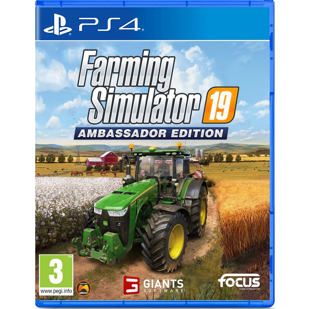 PS4 FARMING SIMULATOR 19 AMBASSADOR EDITION