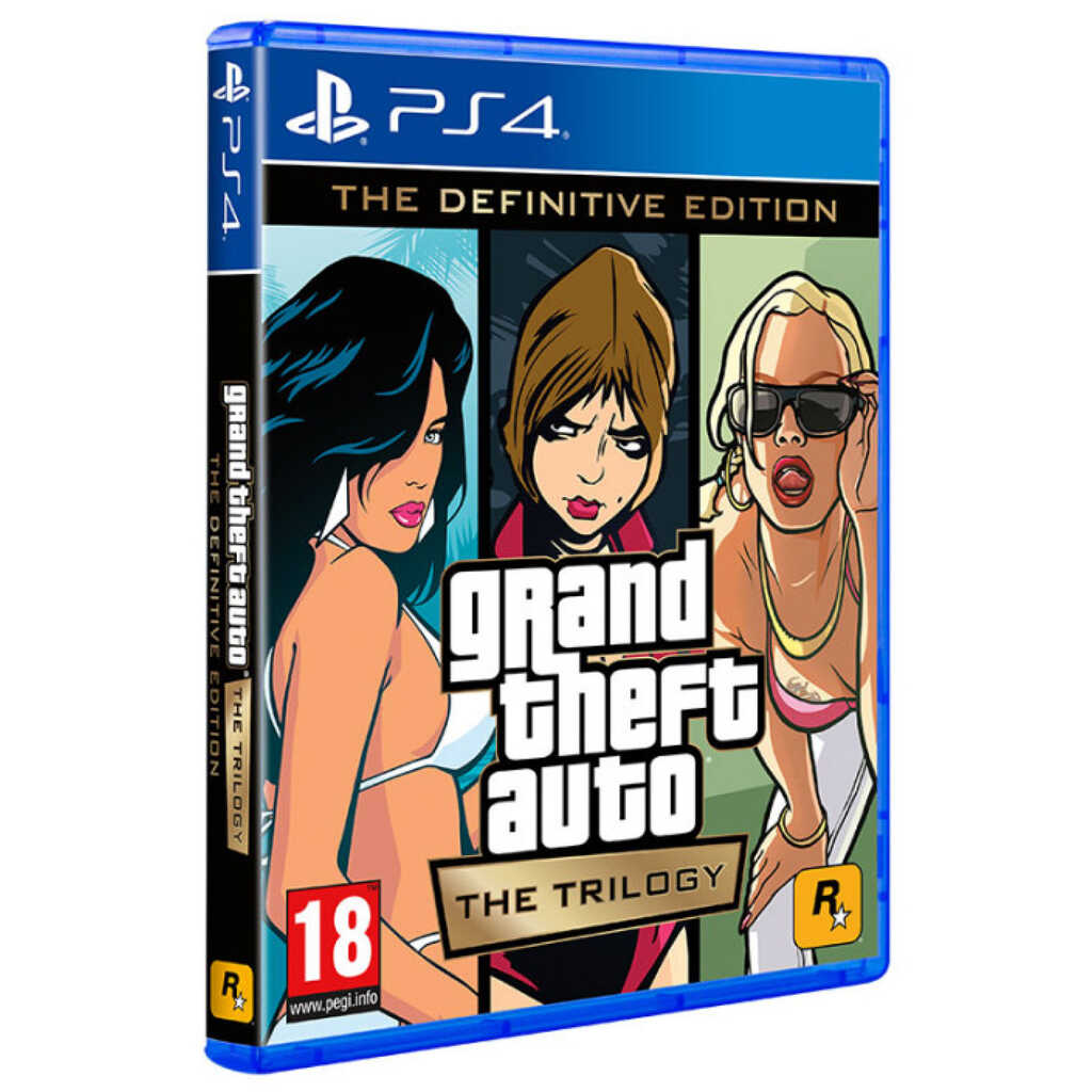 PS4 GRAND THEFT AUTO: THE TRILOGY DEFINITIVE PROMO