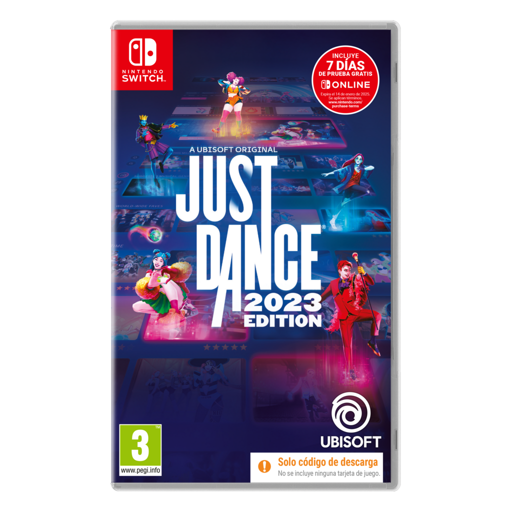 SWITCH JUST DANCE 2023 EDITION - CODIGO (PROMO)