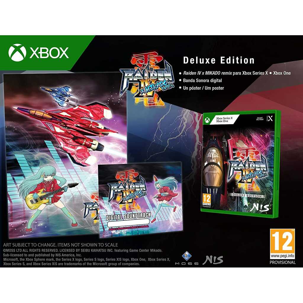 XBOXX RAIDEN IV X MIKADO REMIX DELUXE EDITION
