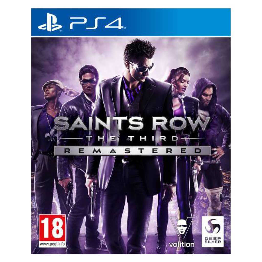 PS4 SAINTS ROW THE THIRD REMASTER