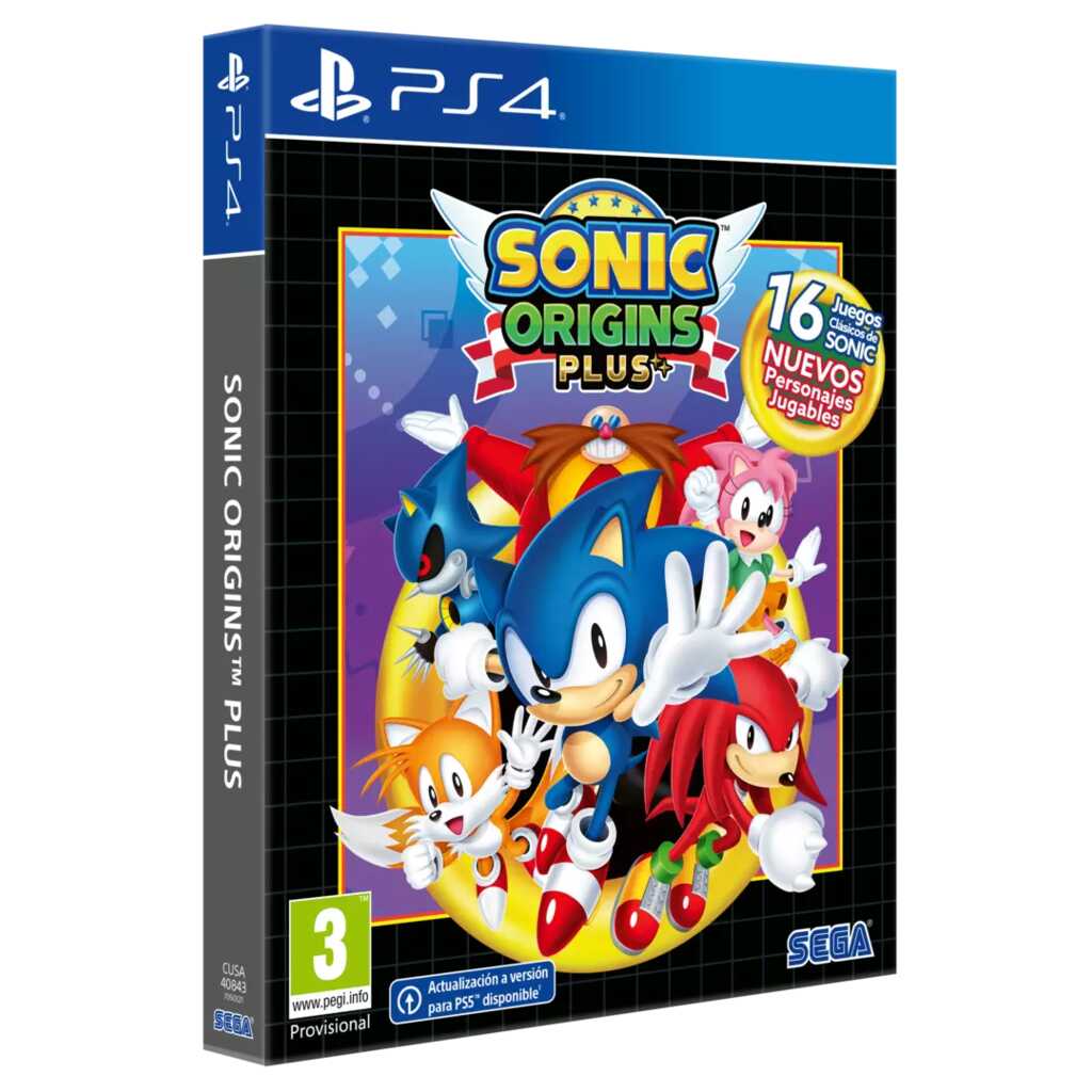 PS4 SONIC ORIGINS PLUS