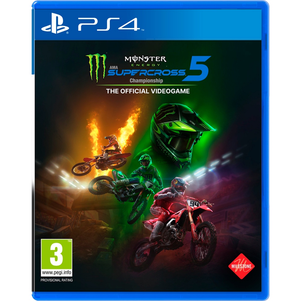 PS4 MONSTER ENERGY SUPERCROSS 5 THE OFFICIAL VIDEO