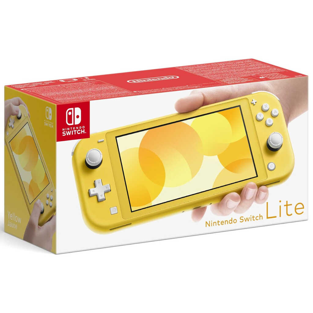 CONSOLA NINTENDO SWITCH LITE PORTATIL AMARILLO CONSOLA NINTENDO SWITCH LITE PORTATIL AMARILLO