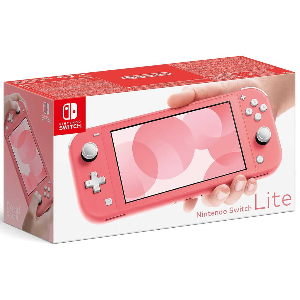CONSOLA NINTENDO SWITCH LITE PORTATIL CORAL CONSOLA NINTENDO SWITCH LITE PORTATIL CORAL