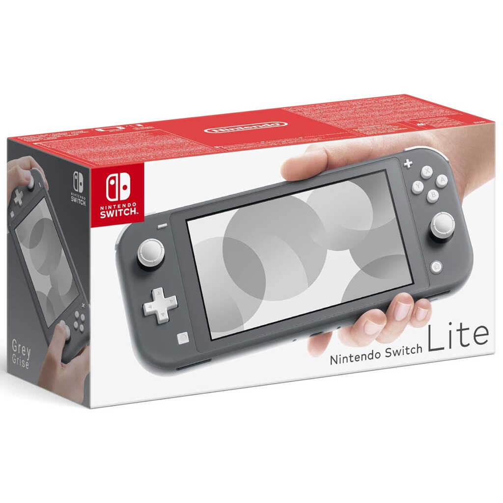 CONSOLA NINTENDO SWITCH LITE PORTATIL GRIS CONSOLA NINTENDO SWITCH LITE PORTATIL GRIS