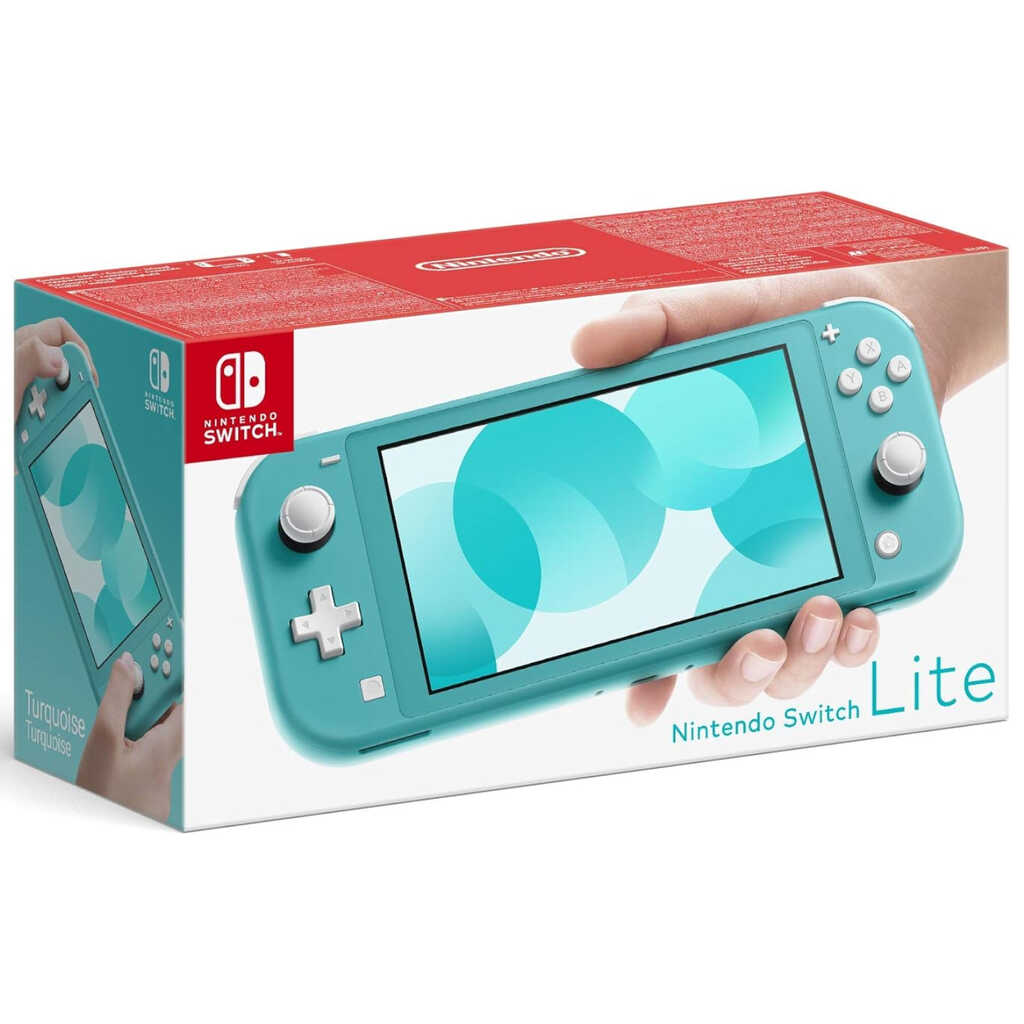 CONSOLA NINTENDO SWITCH LITE PORTATIL AZUL TURQUES CONSOLA NINTENDO SWITCH LITE PORTATIL AZUL TURQUES