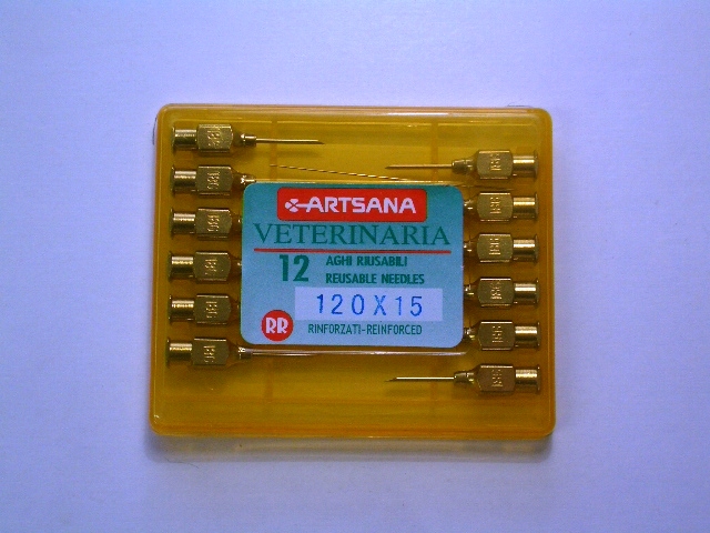 AGUJAS 13 x 0,9 L.L. DIL-VET 12 UNIDADES