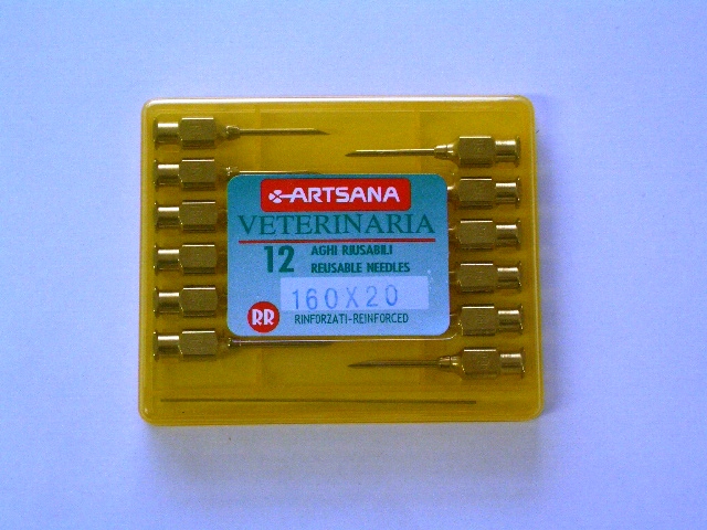 AGULHAS 20 x 1,6 ARTSANA 12 UNIDADES