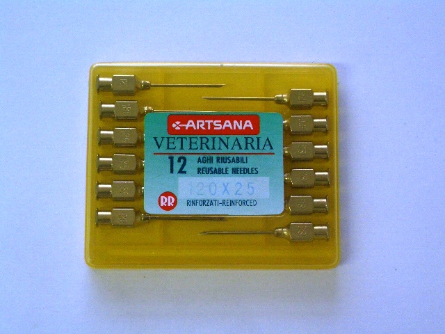 AGULHAS 25 x 1,2 ARTSANA 12 UNIDADES