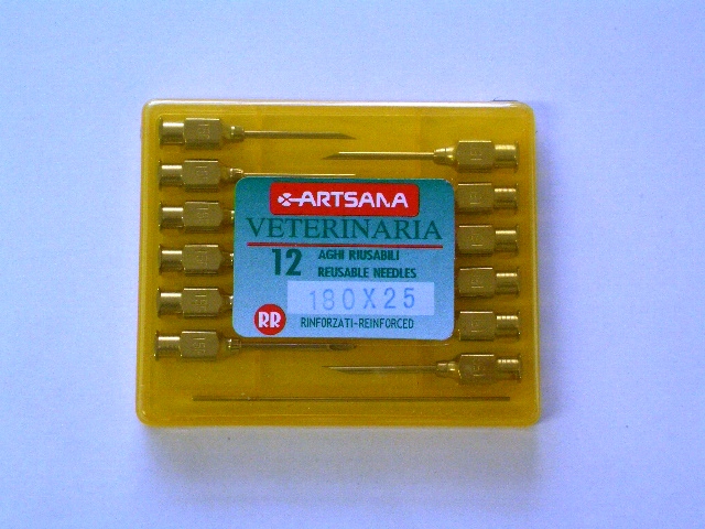 AGULHAS 25 x 1,8 ARTSANA 12 UNIDADES