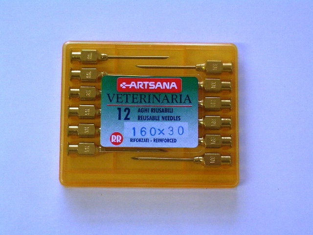AGULHAS 30 x 1,6 ARTSANA 12 UNIDADES