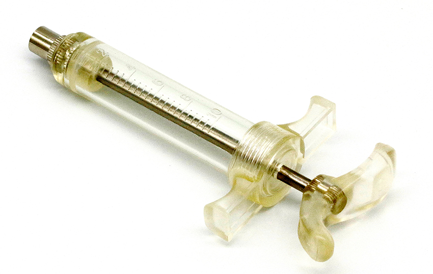 SERINGA DE PLÁSTICO 10 ML. REUTILIZÁVEL